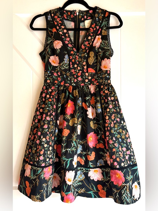 kate spade Dresses & Skirts - Kate Spade Whimsical Floral Fit & Flare Dress Size 0 Cottagecore Wedding Guest